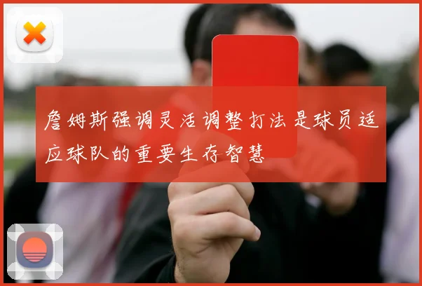 詹姆斯强调灵活调整打法是球员适应球队的重要生存智慧